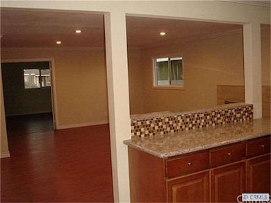 Opened  Kitchen Area.