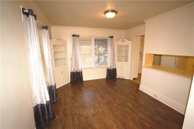 Window treatements stay as well as built ins...not