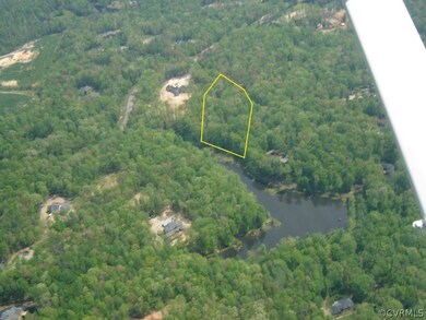 Property area with 200' water frontage and view of