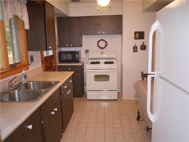 Kitchen. Sparkling clean Kitchen, with beautiful v