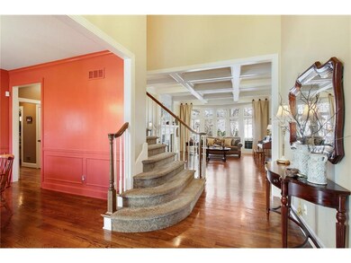 View from the front door