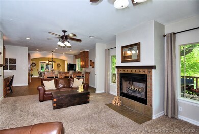 Living Room is open to the Kitchen.