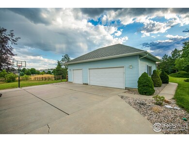 Oversized Attached 3 Car Garage!