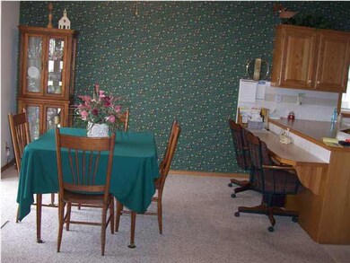Dining Room. Spacious room between kitchen and liv