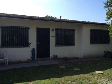 Front of home.