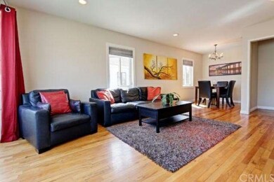 Refinished hardwood floors and recessed LED lighti