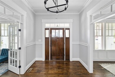 Entrance foyer featuring plenty of natural light a