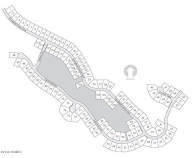 Encore Madera Highlands plat map