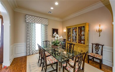 Welcome your guests to open formal dining.