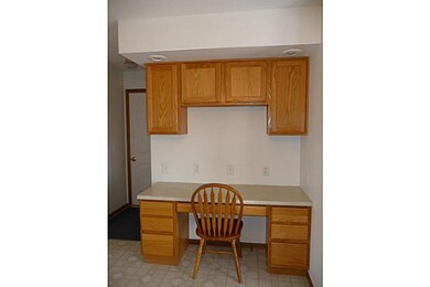 Kitchen. Built-in desk for keeping your calendar a