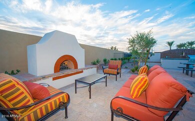 Fireplace and Seating