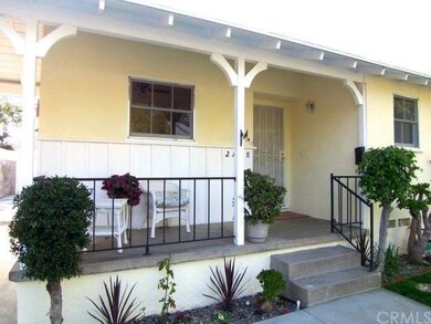 Inviting porch