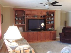 built in entertainment center