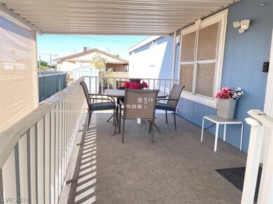 Patio with screen for privacy and to keep you cool