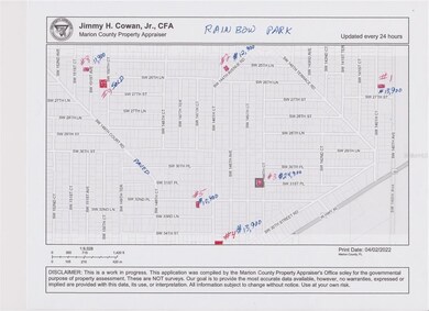 Map showing other listings going into MLS
