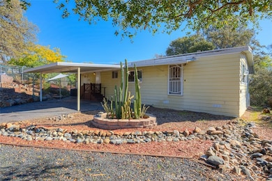 Overhang at porch entry