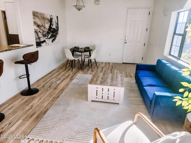 Living Area and Breakfast Bar