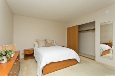 1st bedroom with views of the harbor and sunset