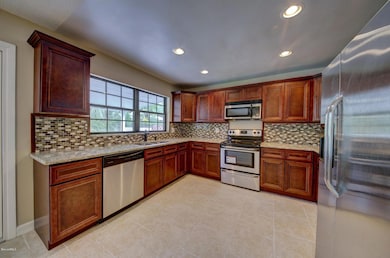 Kitchen with Granite Countertops
