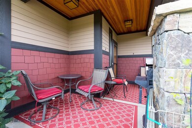 Enjoy the quiet of nature from your front porch.