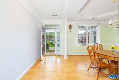 Hardwood floors greet you as you enter