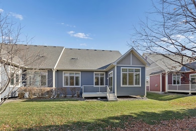 Beautiful private back yard setting