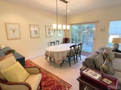 Dining room with Patio door