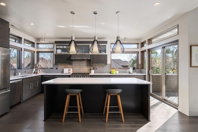 Light Filled Kitchen with a Large Island