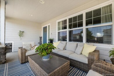 Covered front porch.