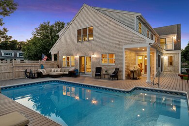 Expansive outdoor living area.