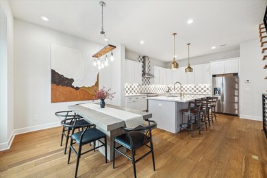 View from the dining area in the front of the home