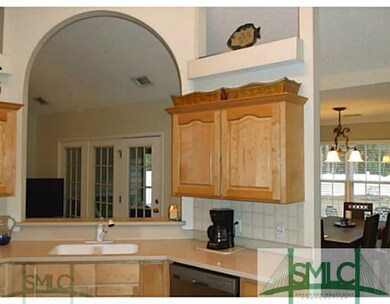 Kitchen. Beautifully designed Kitchen looks out to