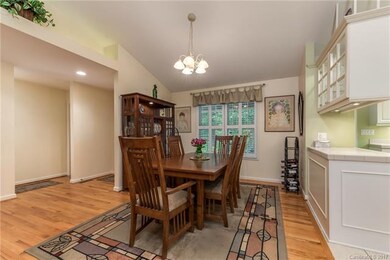 Dining Area faces the front of the house