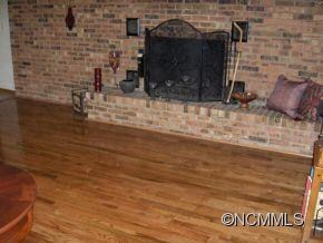 Brick Fireplace