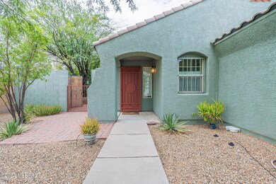 Walkway to front door