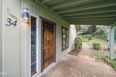 Covered front porch
