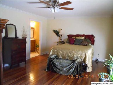 Secluded Master Bedroom with walk-in closet plus b