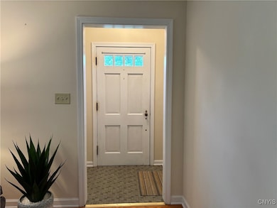 Entryway through the front door