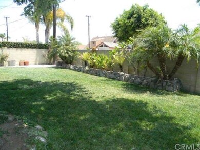 The backyard is incredibly private and has shade t