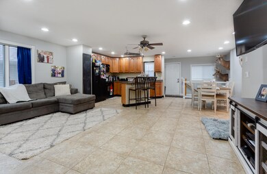 living room Kitchen