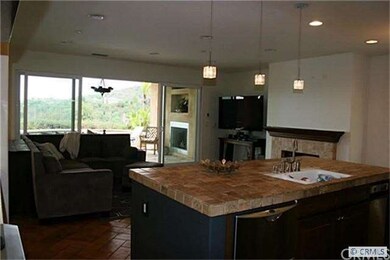 View of Family room from Kitchen