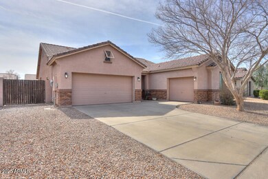 Split 3 Car Garage & RV Gate