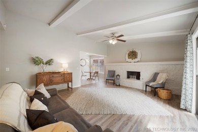 Great Room opens to Breakfast Nook.