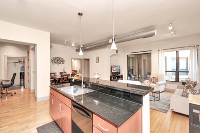 Kitchen with Granite countertops