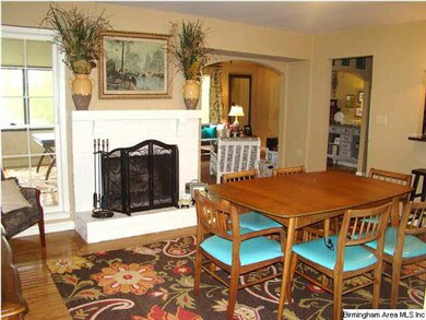 One of two living areas with fireplace. Currently 