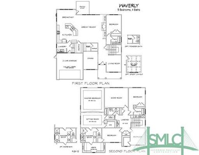 1st Floor Plan.