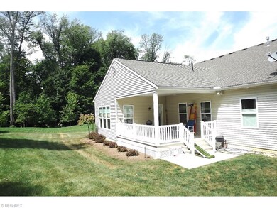 This ranch/villa has a large covered porch off of 
