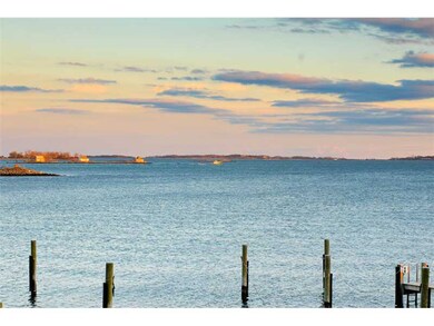 View. Late afternoon view of the Sound.