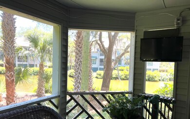 quiet lagoon view, and TV
