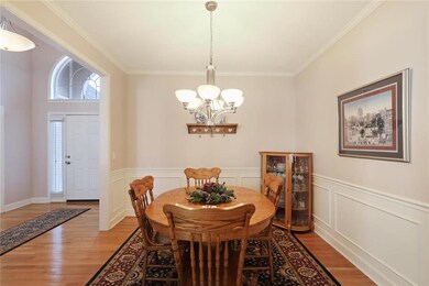 Dining room is open to enlarge your table for gues